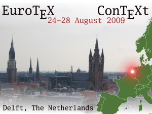 EuroTeX 2009